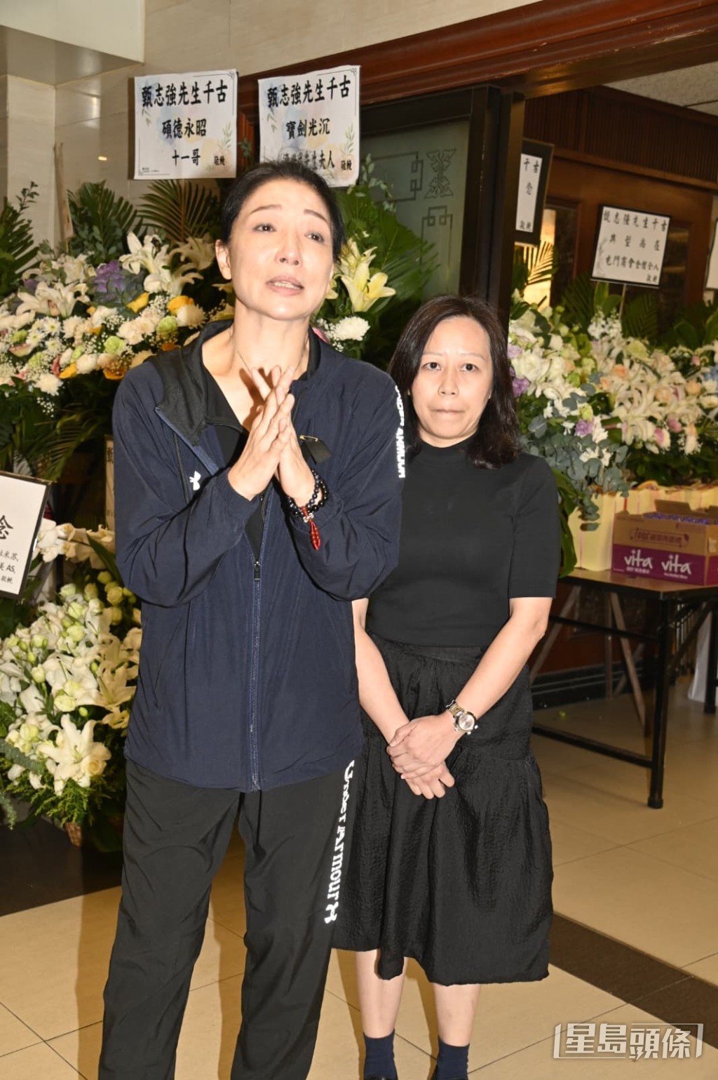 方心媛感謝傳媒關心。 方心媛感謝傳媒關心。