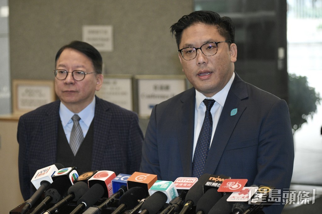 署理民政及青年事务局长梁宏正。陈浩元摄