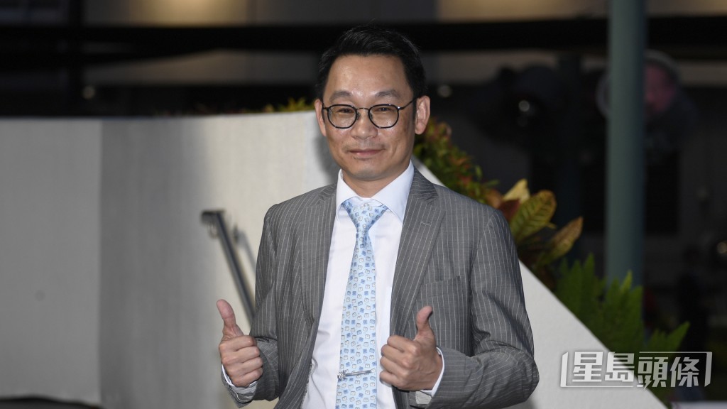今朝丁冠豪全程吼實「都靈福星」。