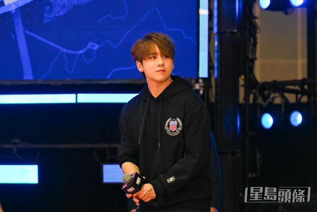 姜濤日前出席NBA中國賽。攝影：魏國謙