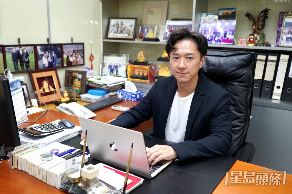 翁國豪自行創業闖一片天。