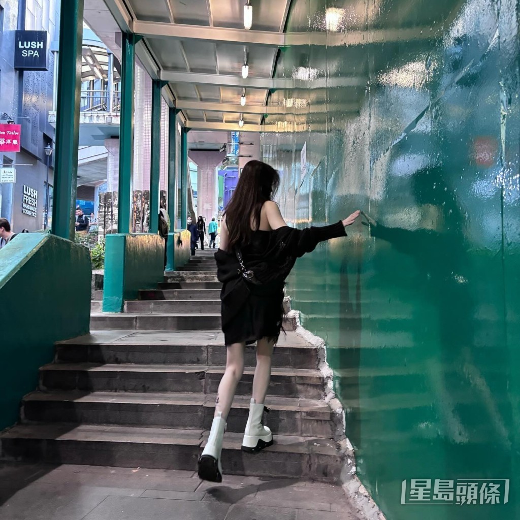 去年尾跟胞妹來港旅遊