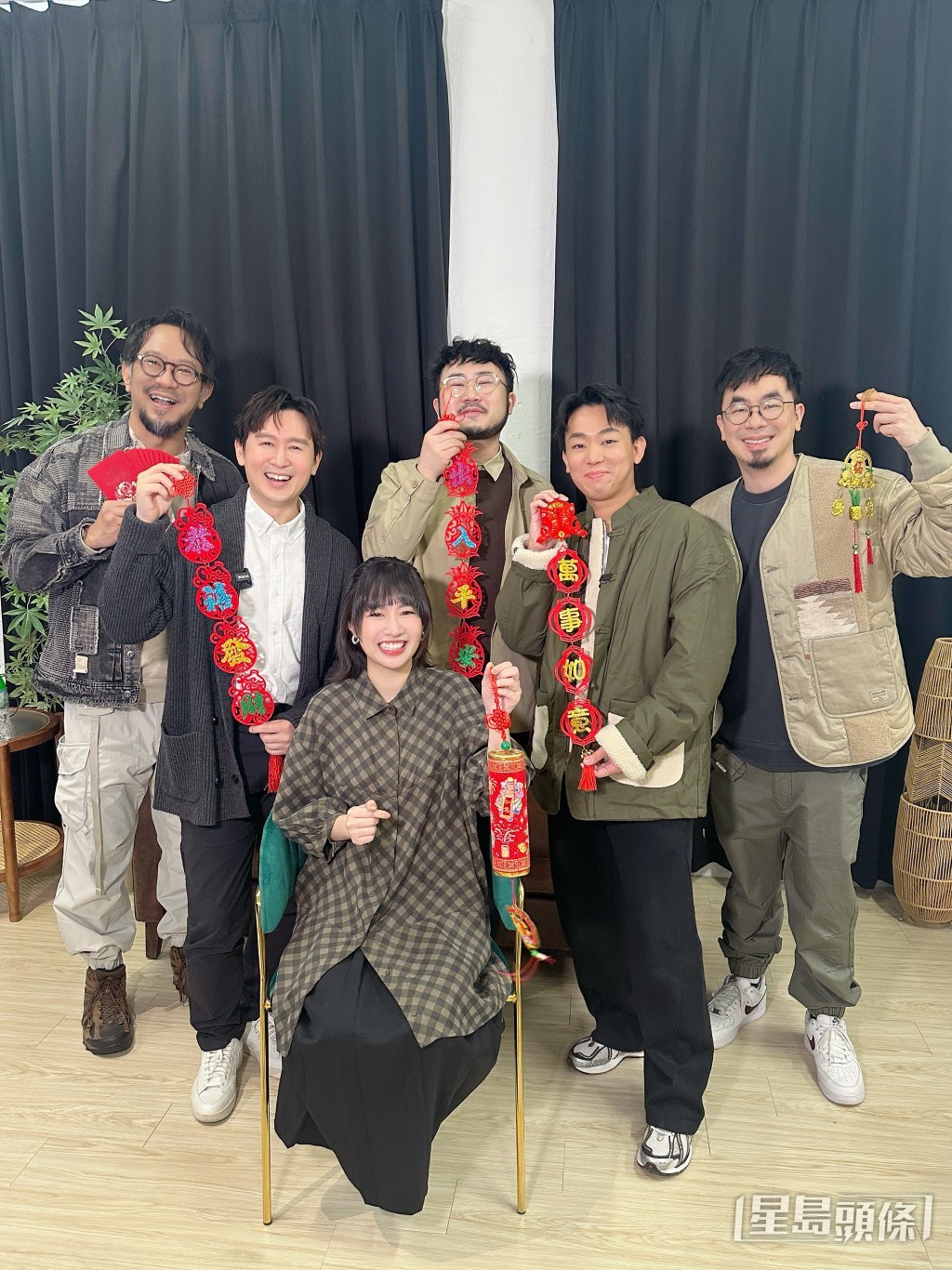 大家開心迎春接福。