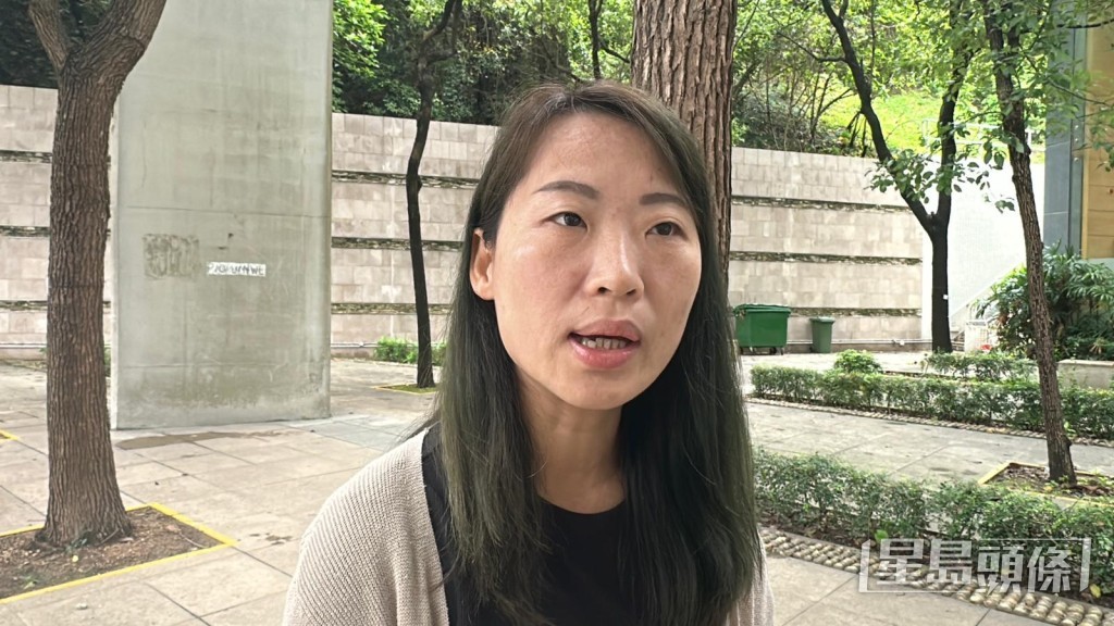 工業傷亡權益會蕭倩文盼僱主協助善後。 工業傷亡權益會蕭倩文盼僱主協助善後。