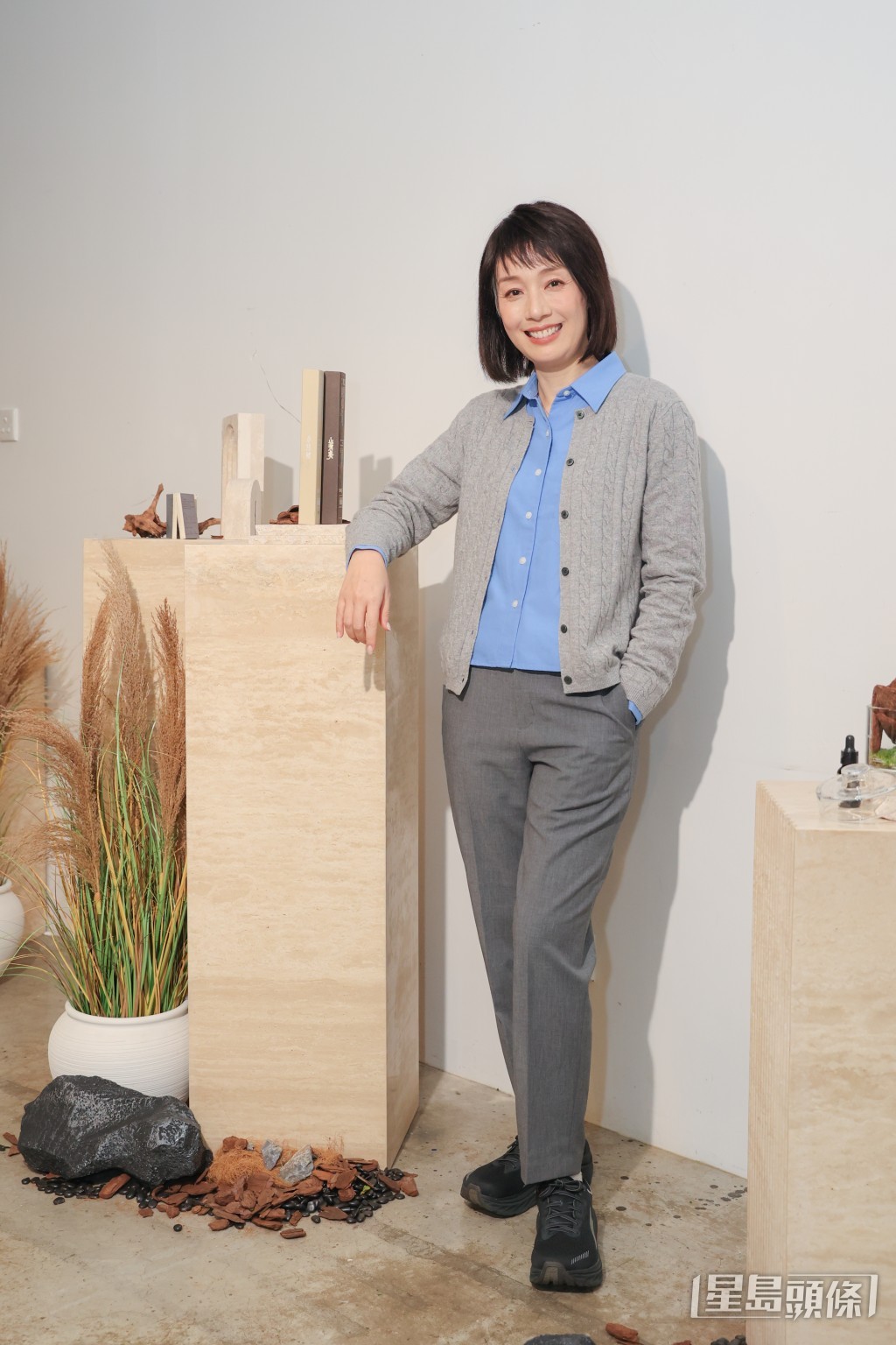 江美儀感恩逆市下能保持工作量。