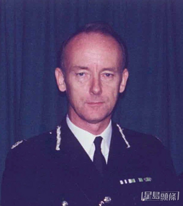 歐敏治(David Toby Emmet)服務香港警隊長達34年。星島資料室圖片 歐敏治(David Toby Emmet)服務香港警隊長達34年。星島資料室圖片