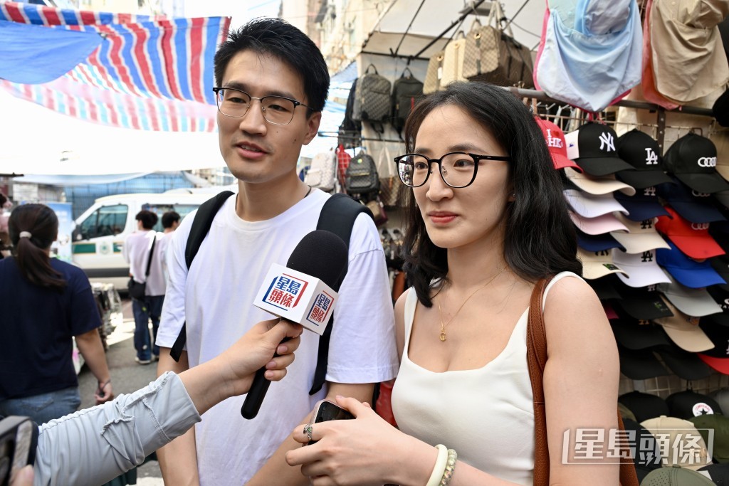第一次來港旅遊的汪小姐。