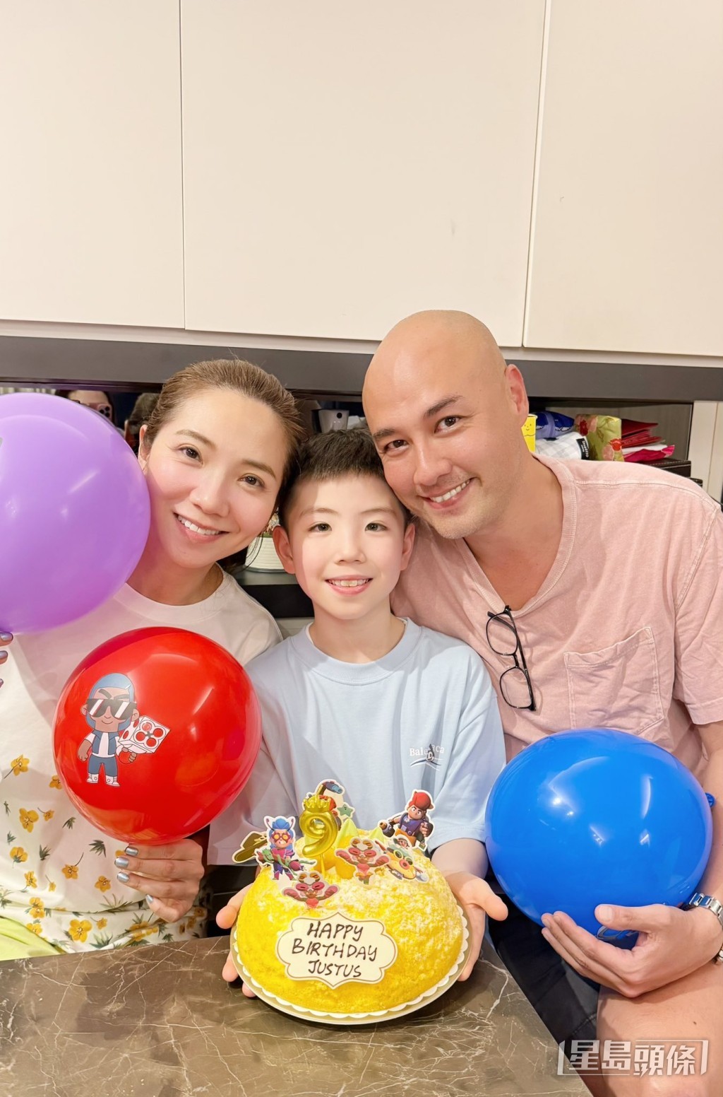 當老公都未幫得到舒壓，兒子BBQ成為婉婉生命動力。