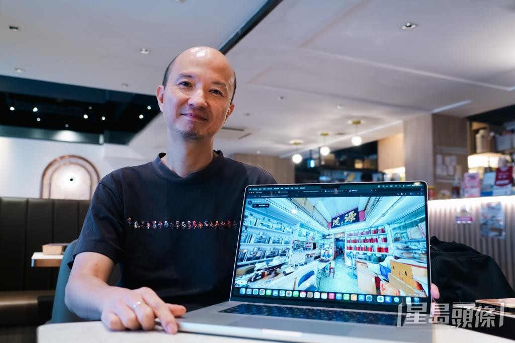 香港科技大學人文學部一級講師朱迅表示,團隊正與時間競賽,希望透過科技盡可能地記錄舊區原貌。 香港科技大學人文學部一級講師朱迅表示,團隊正與時間競賽,希望透過科技盡可能地記錄舊區原貌。