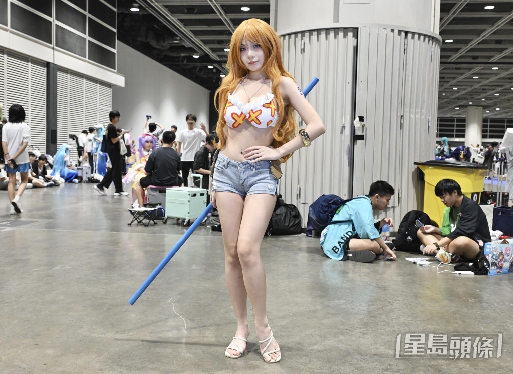 《OnePiece》的「娜美」。 《OnePiece》的「娜美」。