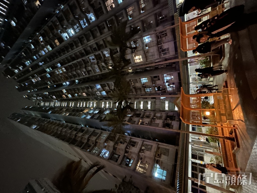 現場為深水埗白田邨盛田樓低層一單位。曾志恆攝