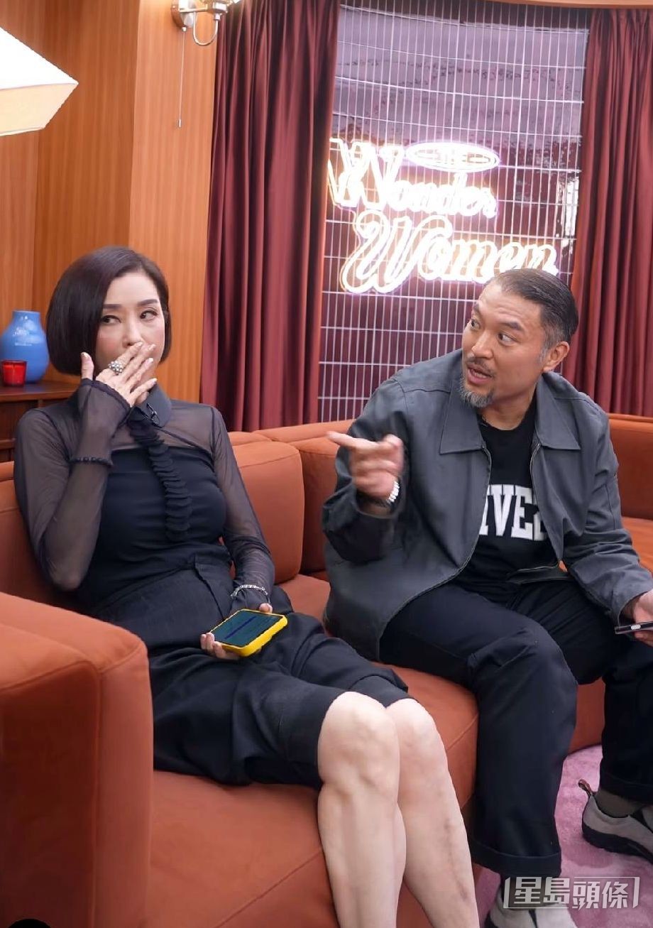 伍詠薇力挺拍檔Brian粗口風格。