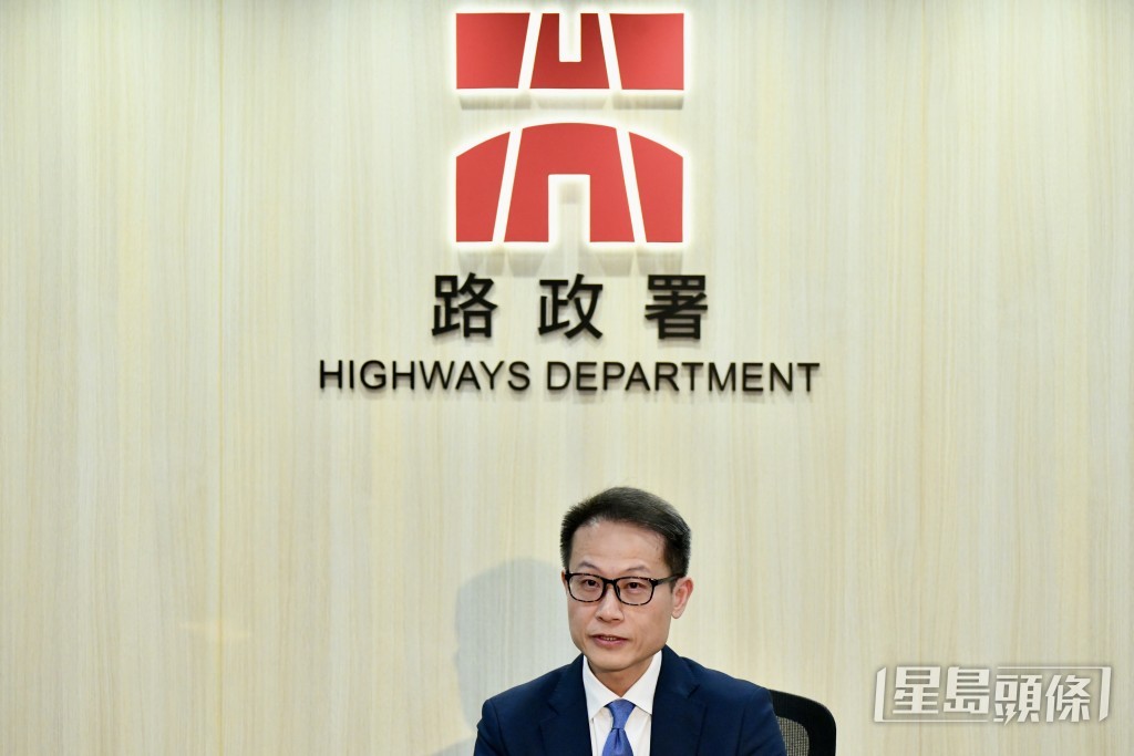 路政署署長邱國鼎。 路政署署長邱國鼎。
