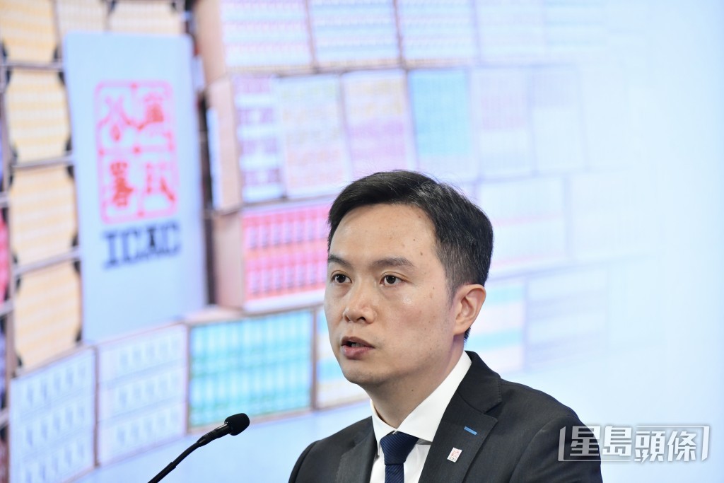 廉政公署執行處首席調查主任陳卓熙。盧江球攝 廉政公署執行處首席調查主任陳卓熙。盧江球攝