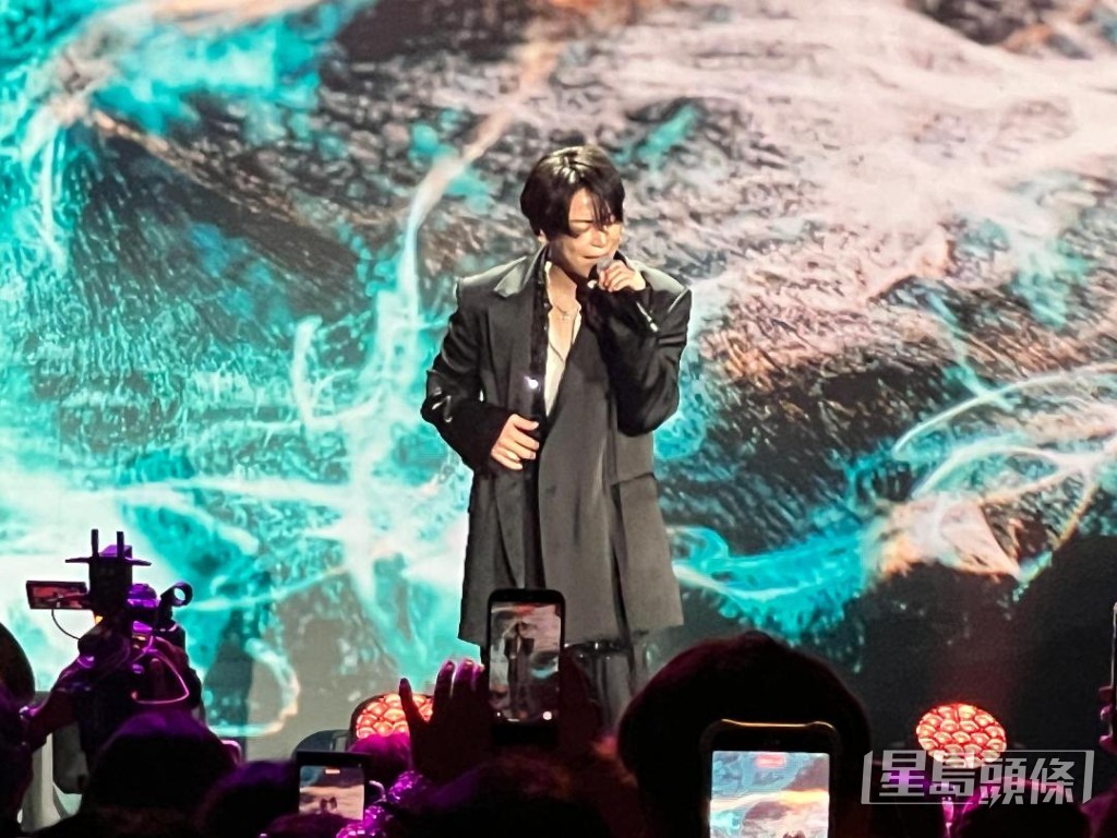 現在以自己名字來香港，有自己的舞台，所以感到好幸福。