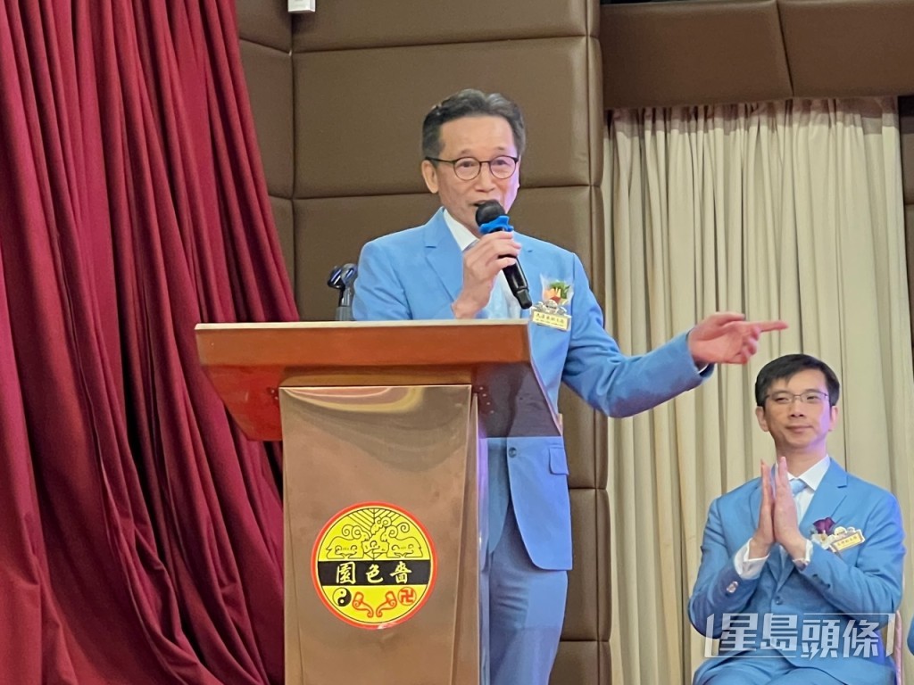 嗇色園董事會副主席暨醫療服務委員會主席馬澤華。曹露尹攝 嗇色園董事會副主席暨醫療服務委員會主席馬澤華。曹露尹攝