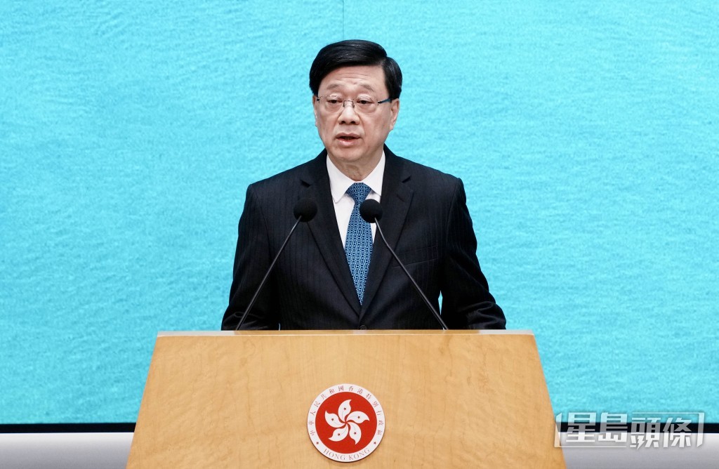 行政長官李家超被列入另一份制裁名單。 行政長官李家超被列入另一份制裁名單。