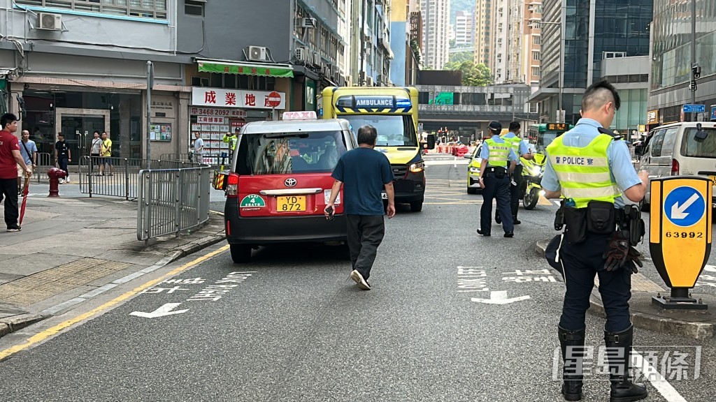 警員到場調查。