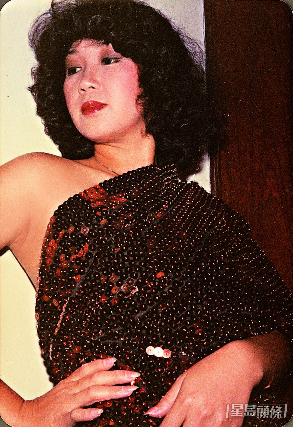 年輕時朱咪咪唱酒廊搵食。 年輕時朱咪咪唱酒廊搵食。