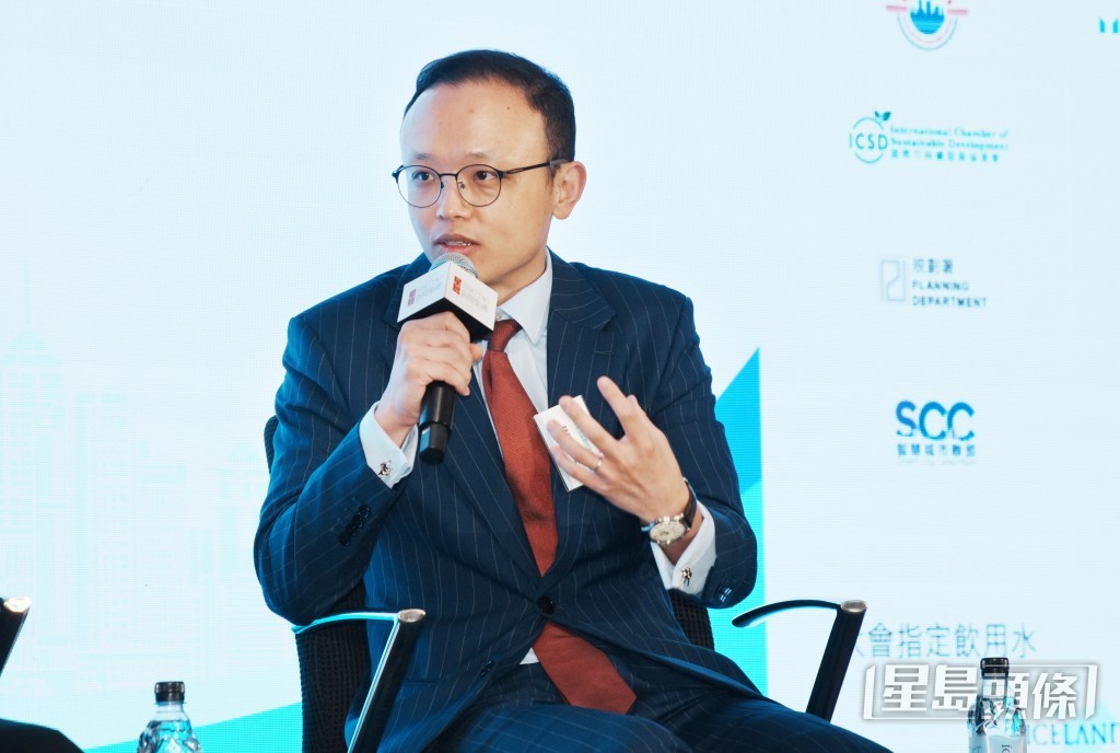 瑞銀投資銀行亞洲房地產行業研究主管林鎮鴻表示，息口受每日環球局勢影響，變化波動大，因此樓價走勢應視乎租金市場。