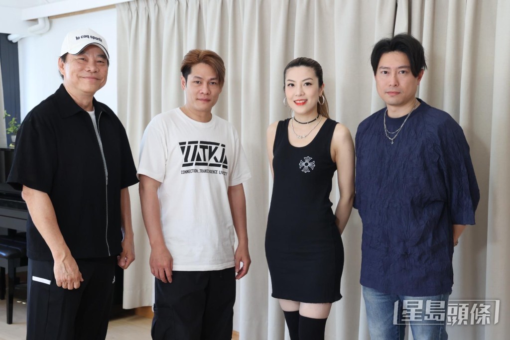禤振華跟一班志同道合的「中三生」區瑞明、揚溢、姚芷慧等組成超聲團。 禤振華跟一班志同道合的「中三生」區瑞明、揚溢、姚芷慧等組成超聲團。