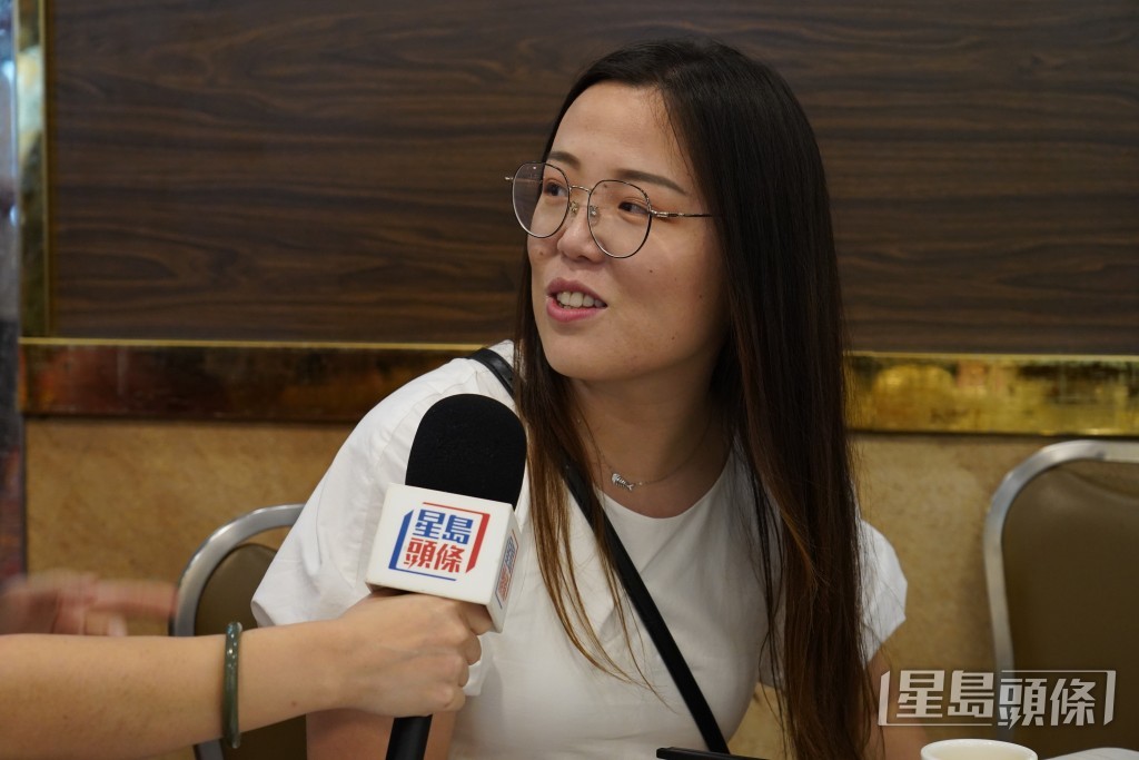 首度來港的陜西旅客田小姐。葉偉豪攝