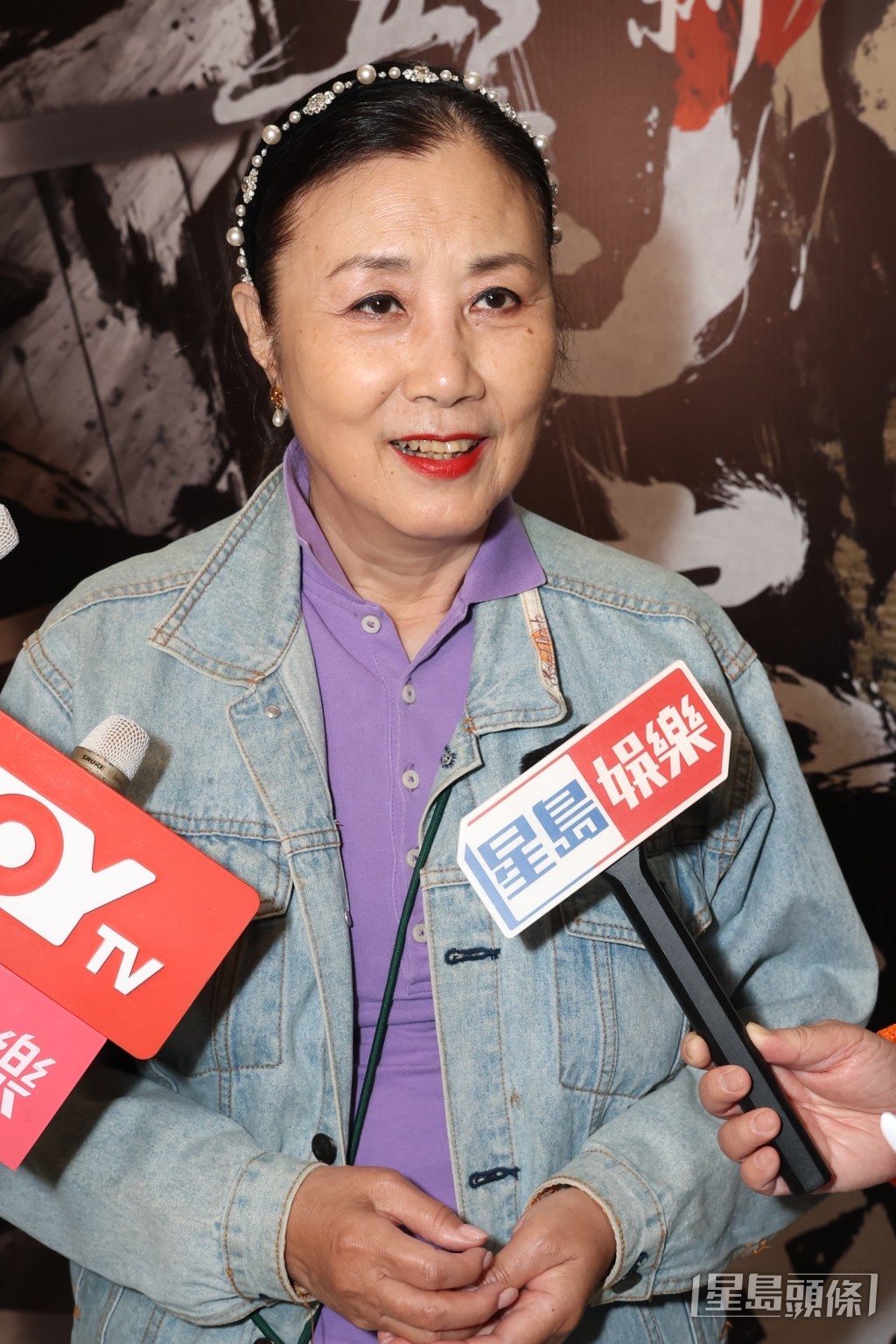 汪明荃透露羅家英健康情況。 汪明荃透露羅家英健康情況。