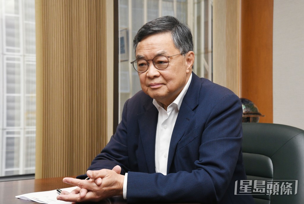龍漢標被追問是否競逐連任時,指會很快公布。資料圖片 龍漢標被追問是否競逐連任時,指會很快公布。資料圖片