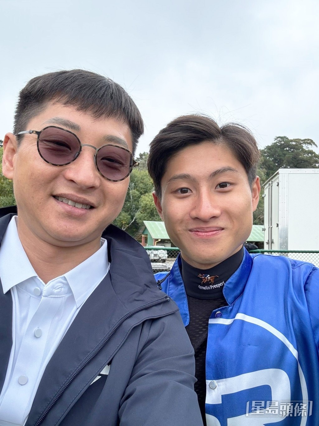 副練薛順強(左)及其兒子薛兆恆 副練薛順強(左)及其兒子薛兆恆