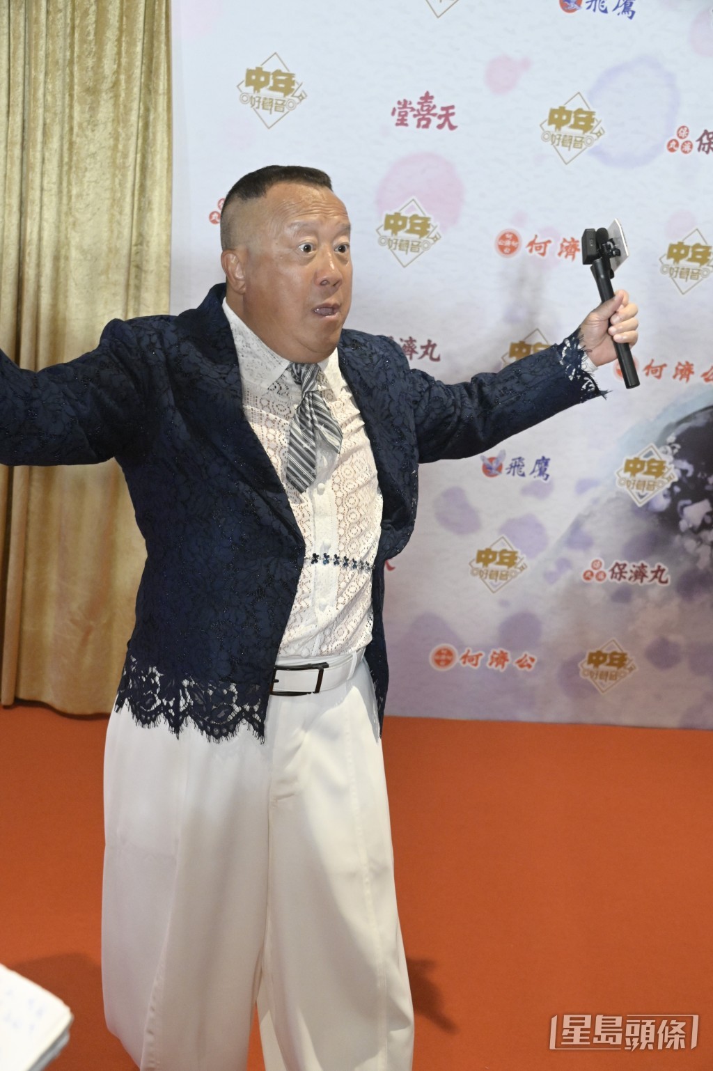曾志偉監製《狩謊》 早前發生意外，他談及衛詩雅受傷破相內幕。
