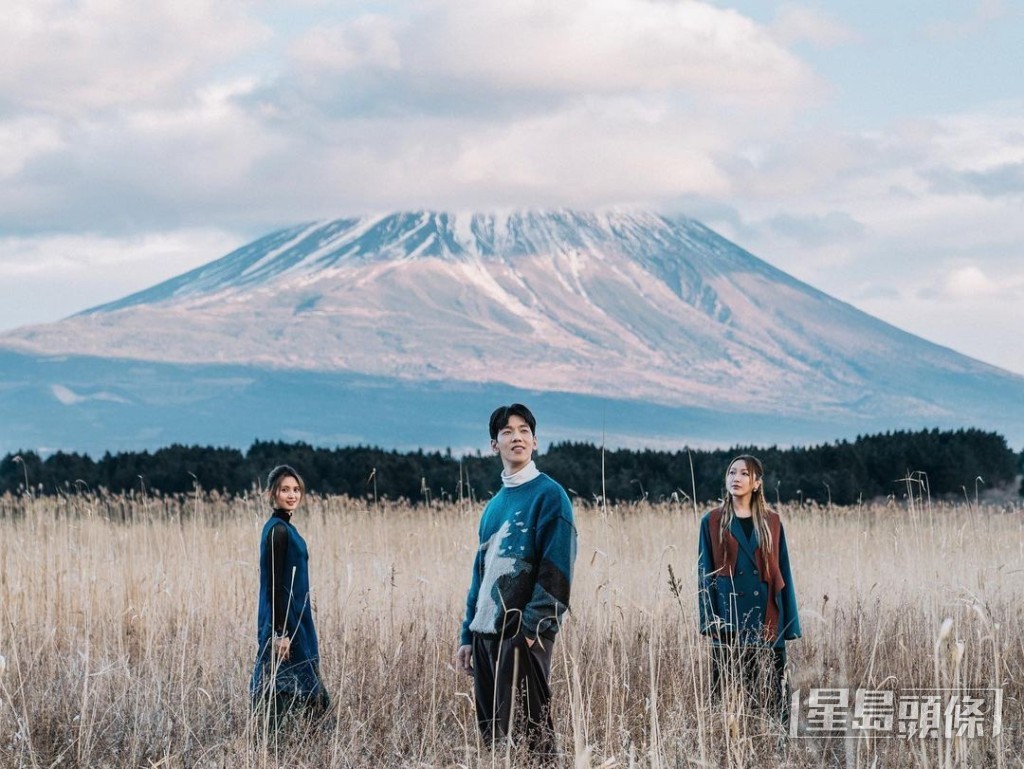 3人完成“TFT ”录音后，还到了富士山拍MV。