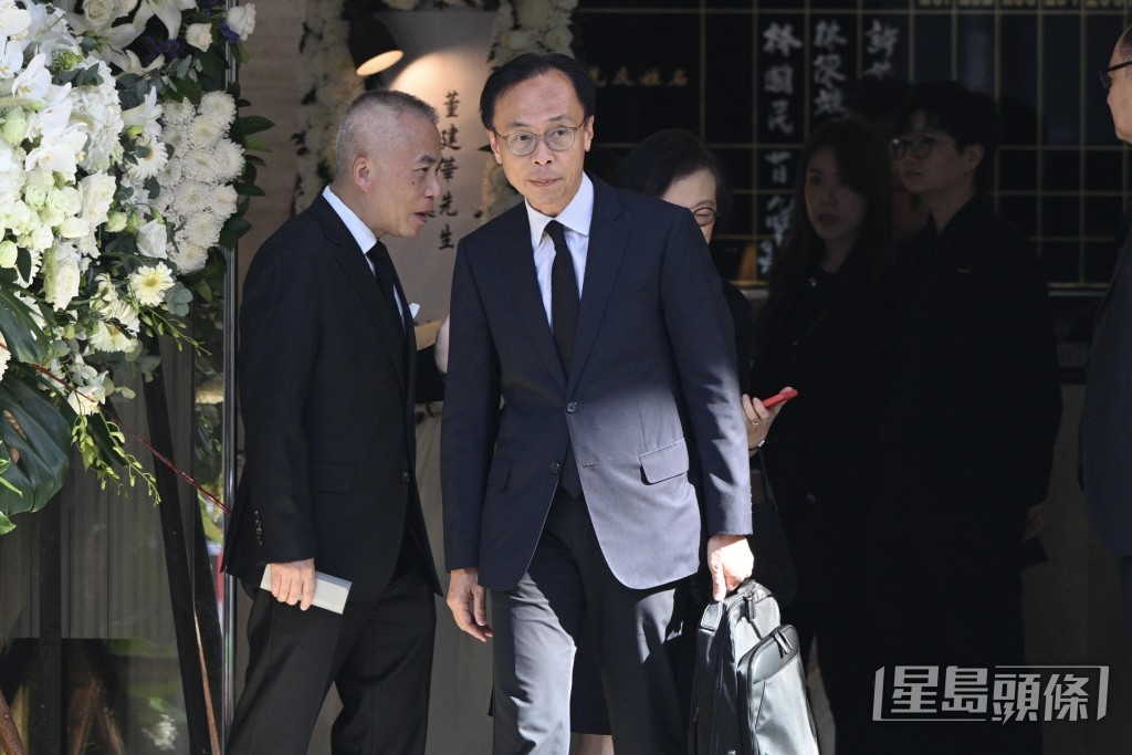前公務員事務局局長聶德權。 前公務員事務局局長聶德權。