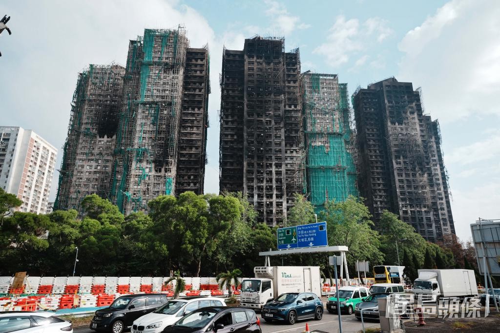 宏福苑大火至今導致逾160人罹難。 宏福苑大火至今導致逾160人罹難。