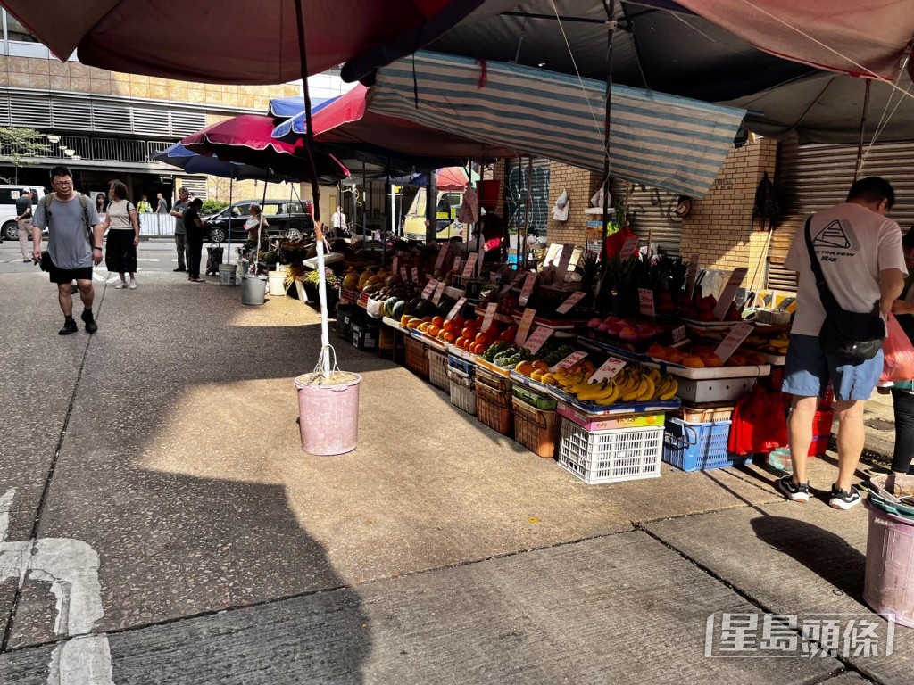 舊旺角街市亦有阻街問題。 舊旺角街市亦有阻街問題。