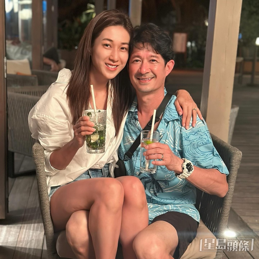 鍾嘉欣不時提起婚姻生活放閃。