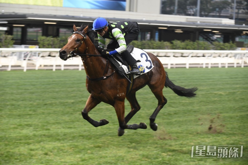 「非凡時刻」今仗全力爭取在港首場頭馬。