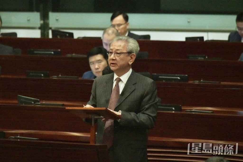 立法會鐵路事宜小組委員會主席易志明。資料圖片 立法會鐵路事宜小組委員會主席易志明。資料圖片