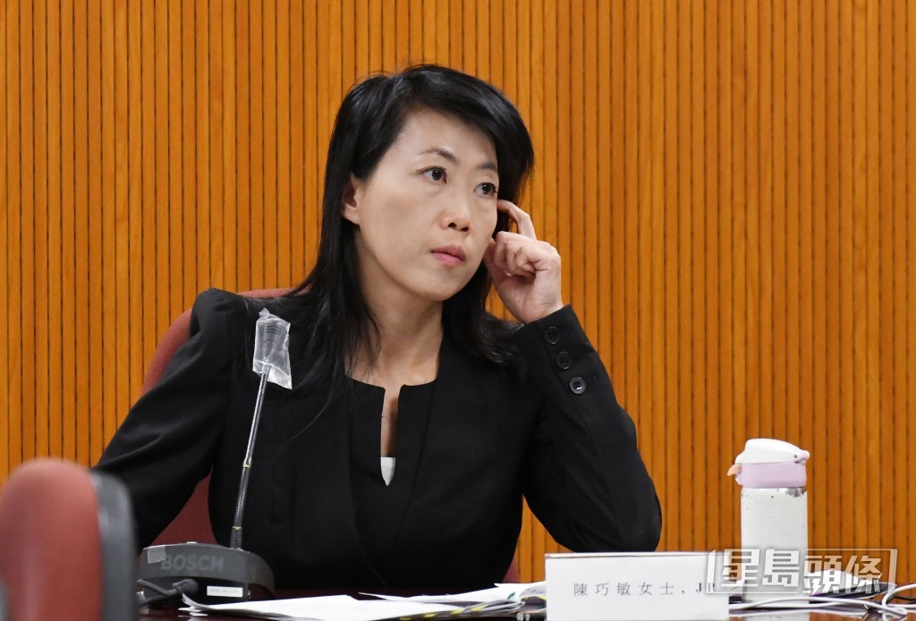 前大埔民政专员陈巧敏。资料图片 前大埔民政专员陈巧敏。资料图片