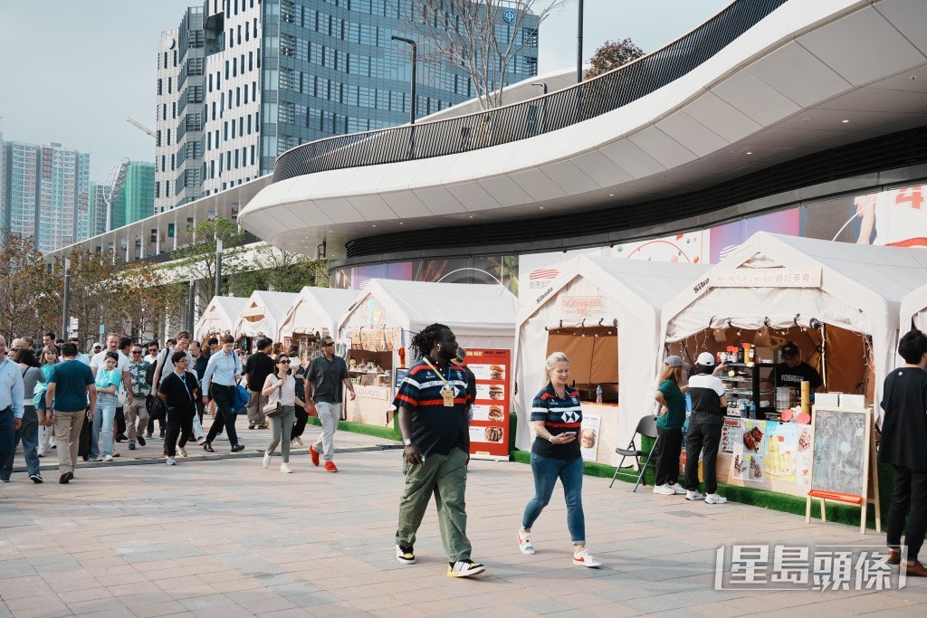 啟德體育園美食海灣。資料圖片 啟德體育園美食海灣。資料圖片