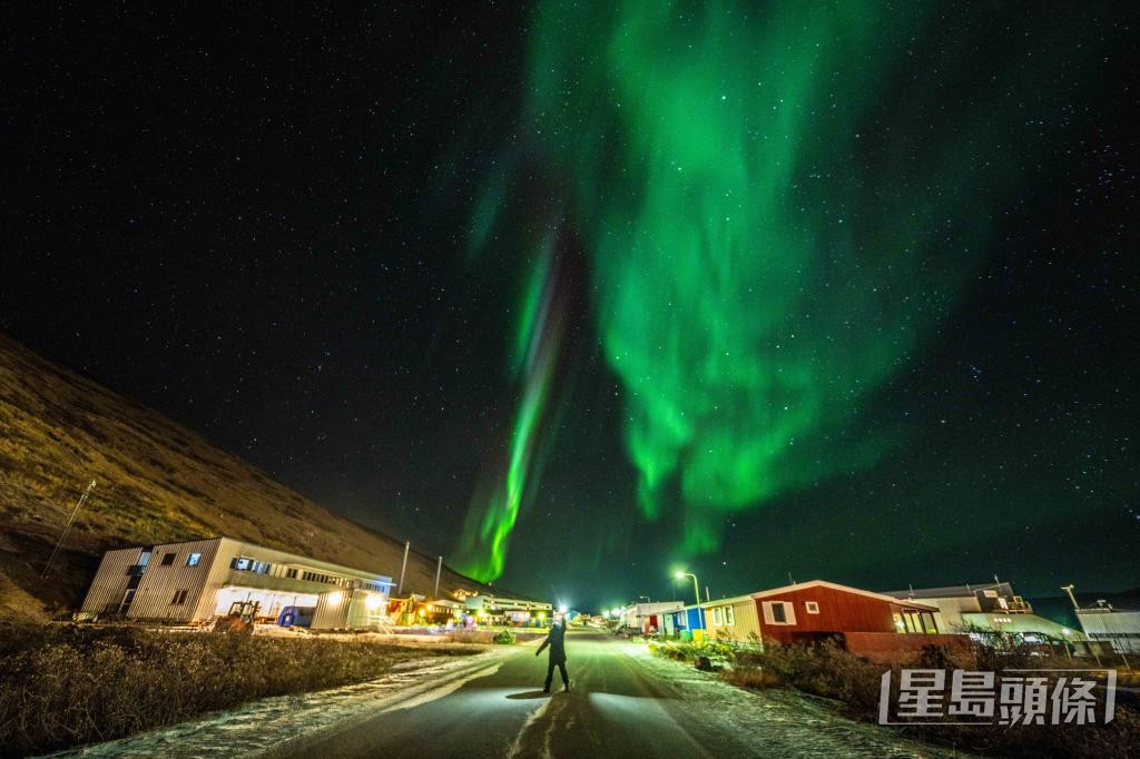「與神同行」是唐於格陵蘭拍攝的滿意相片。 受訪者提供