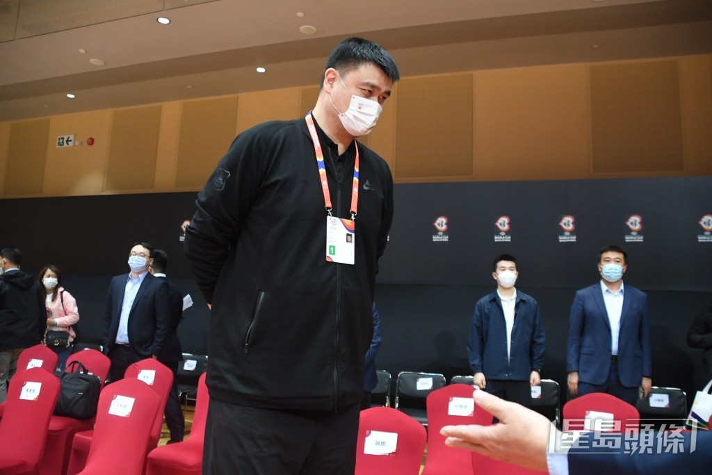 姚明現任中國籃球協會主席。