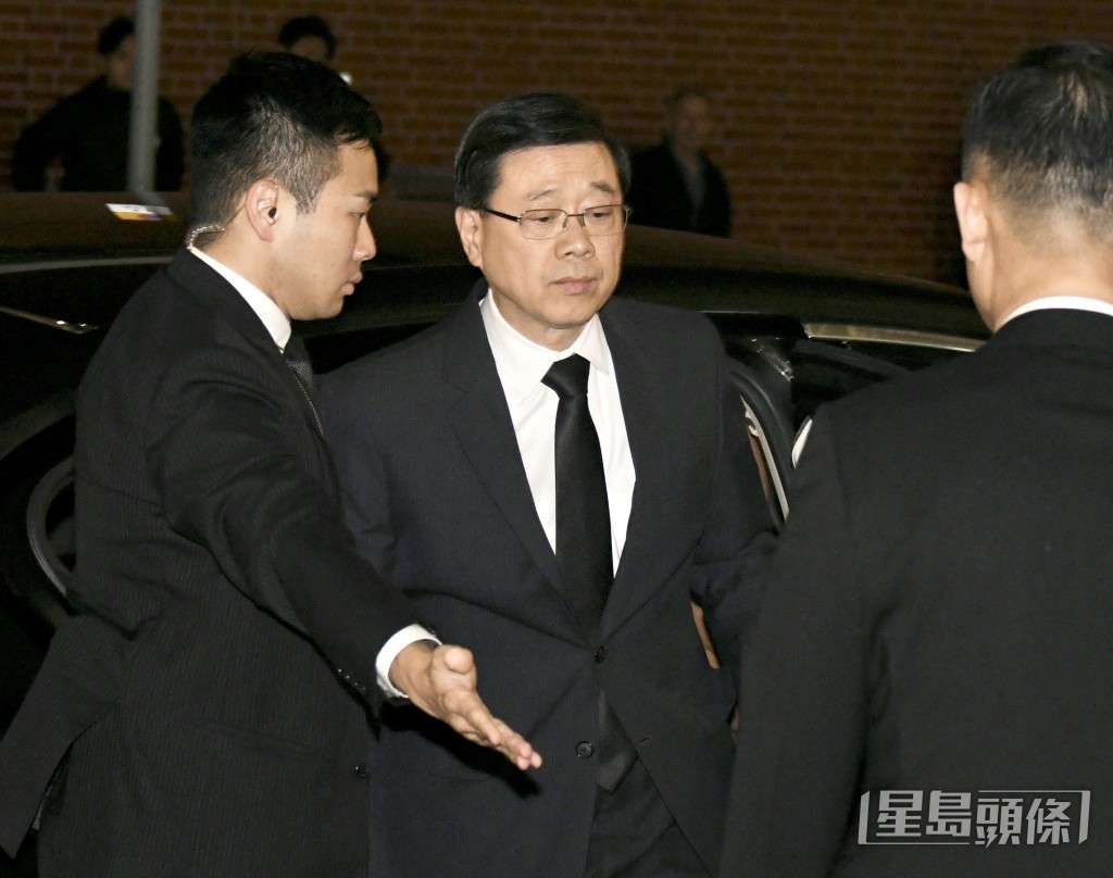 特首李家超到場。 特首李家超到場。