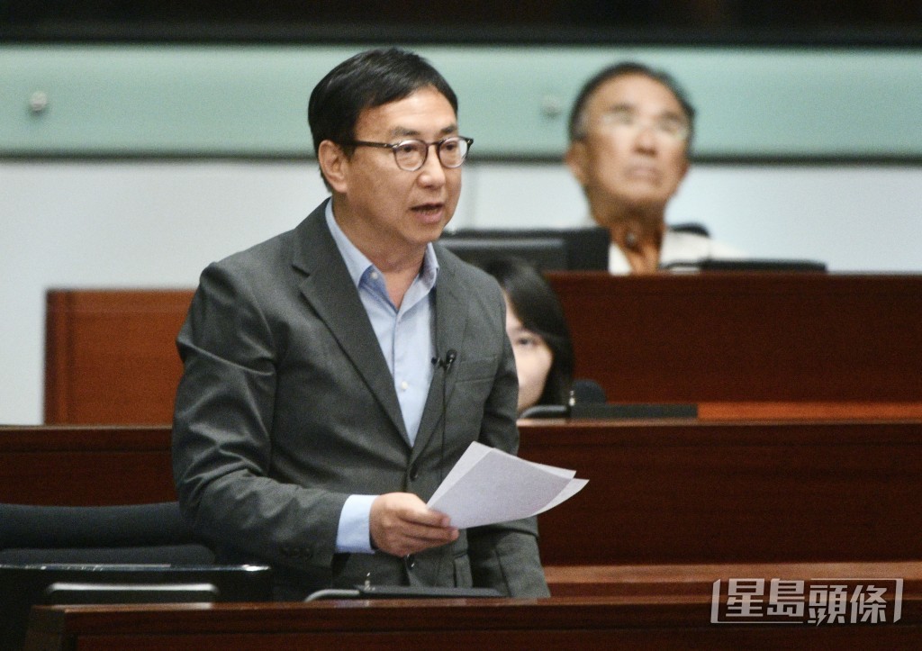 社福界議員狄志遠。資料圖片 社福界議員狄志遠。資料圖片