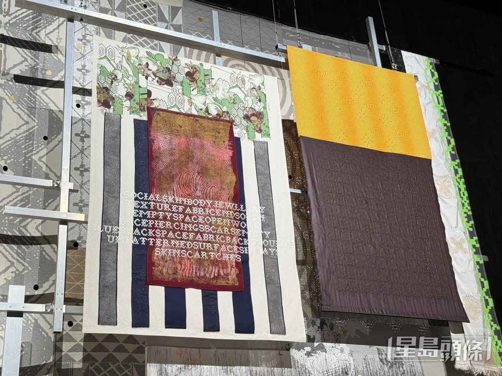 畢蓉蓉全新作品《去連接、去鑿洞、去抽紗》。 畢蓉蓉全新作品《去連接、去鑿洞、去抽紗》。