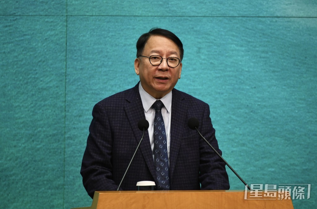 署理行政長官陳國基。何君健攝