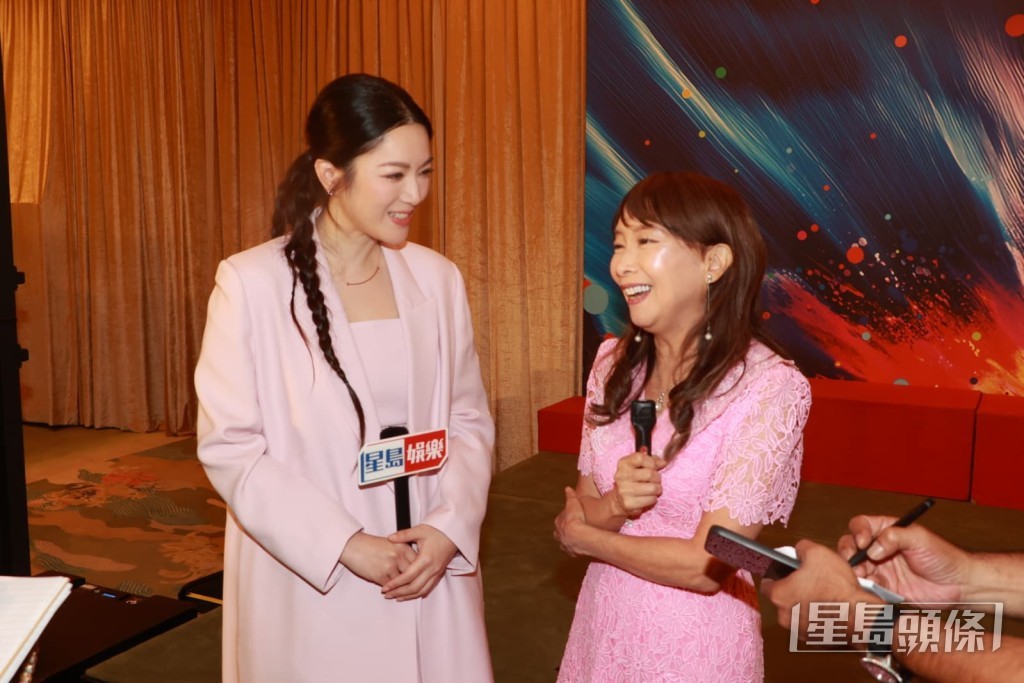 陳美齡笑言幫苟芸慧物色對象 陳美齡笑言幫苟芸慧物色對象