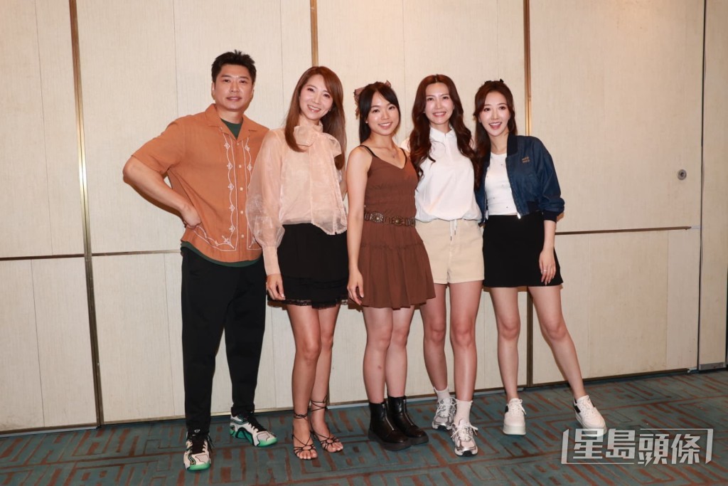 《愛·回家之三代同糖》主將李偉健、車婉婉、李茵彤、吳若希、何依婷。 《愛·回家之三代同糖》主將李偉健、車婉婉、李茵彤、吳若希、何依婷。