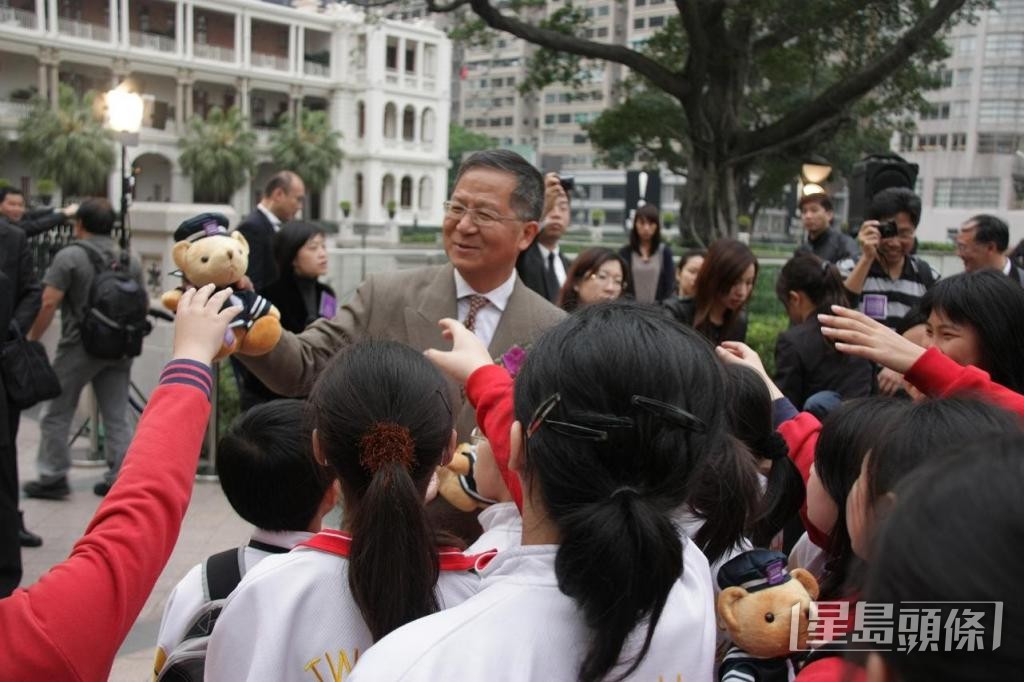 梁榮武希望下一代建立珍惜資源的綠色生活習慣。 受訪者提供