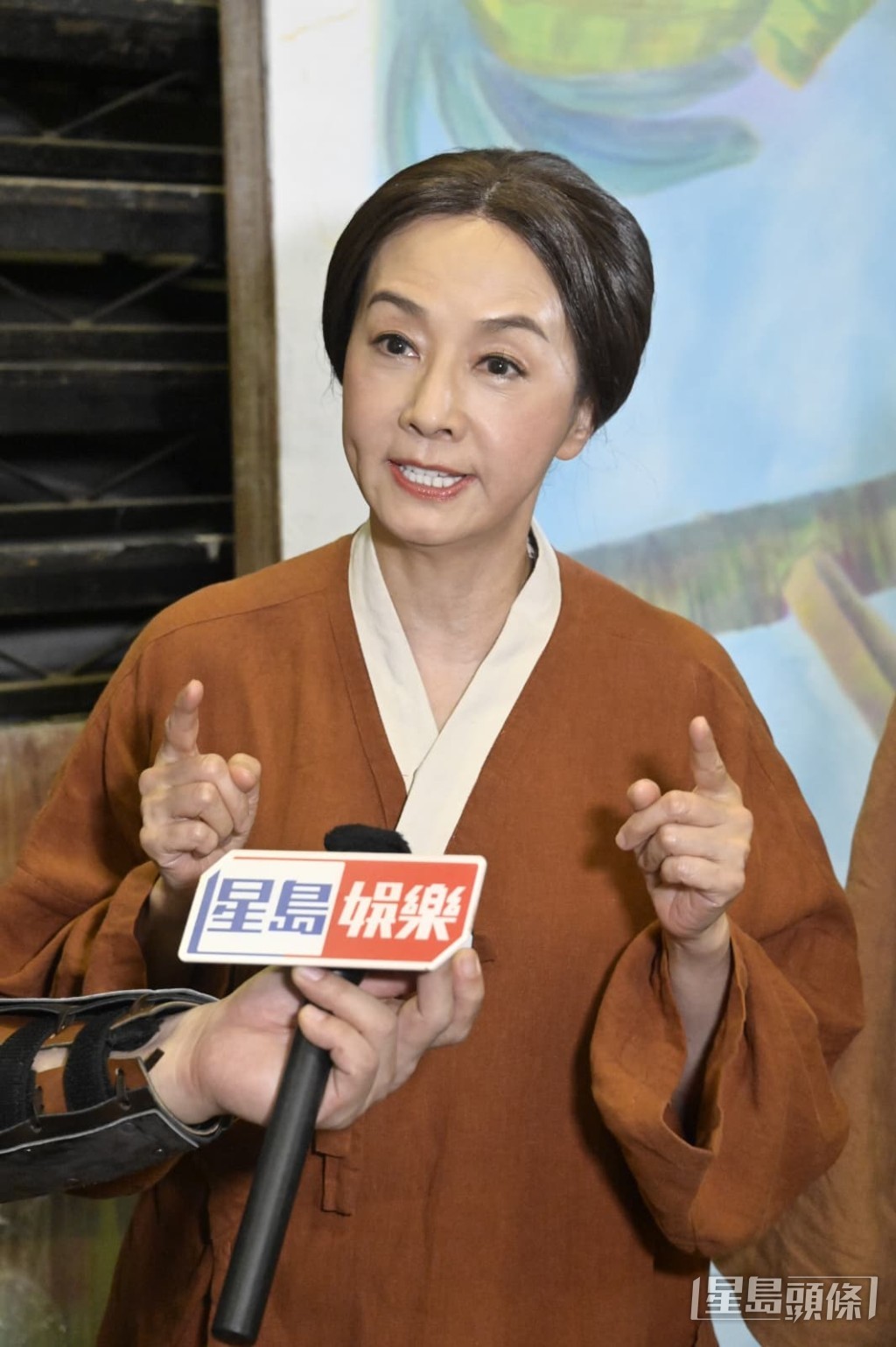 毛舜筠這次演出體能需求極大。 毛舜筠這次演出體能需求極大。