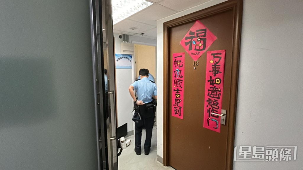 上址為工廈出租單位。林思明攝 上址為工廈出租單位。林思明攝